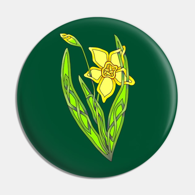 Jonquil Pin by KnotYourWorld4