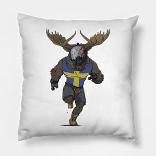 Swedish Moose Pillow