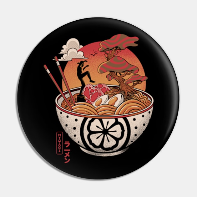 Miyagi Ramen Pin by Madkobra