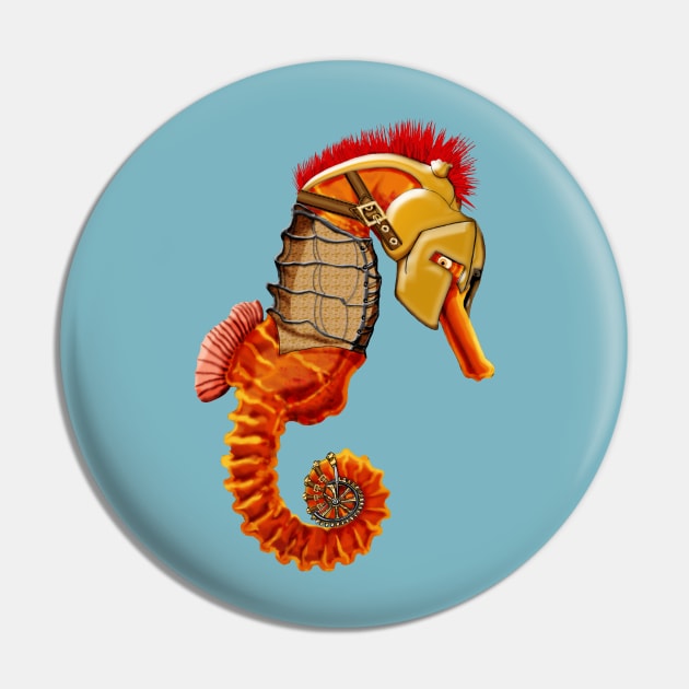 Steampunk seahorse Pin by rlnielsen4