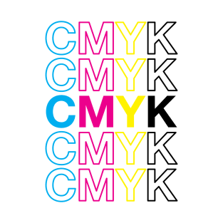 CMYK Repeat T-Shirt