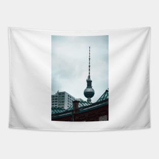 Berlin Cityscape. Alexanderplatz Tapestry