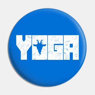 Goat Yoga Workout Gift Pin