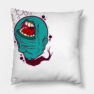 A Silent Scream! Pillow