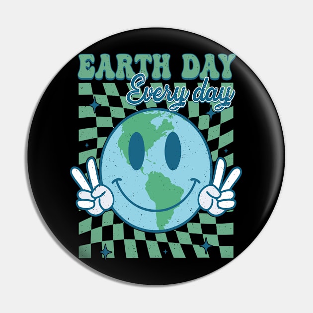 Happy Earth Day Everyday GROOVEY Pin by rhazi mode plagget