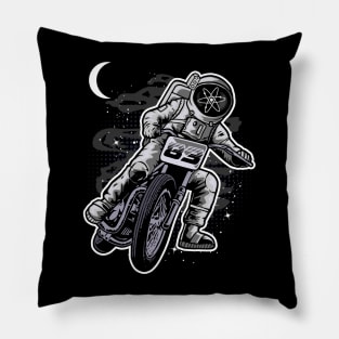 Astronaut Motorbike Cosmos Crypto ATOM Coin To The Moon Token Cryptocurrency Wallet HODL Birthday Gift For Men Women Kids Pillow