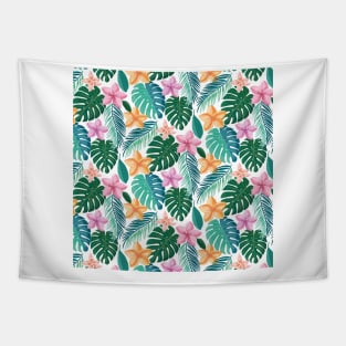 Tropical plants Tapestry