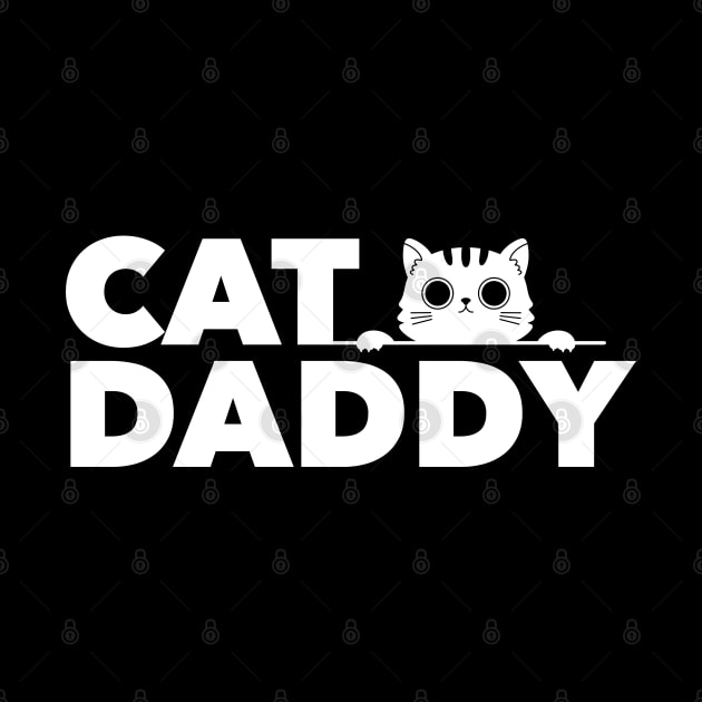 Best Cat Dad Cat Daddy Father's Day Gift by Trippycollage