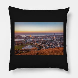 Swansea from Kilvey Hill Pillow