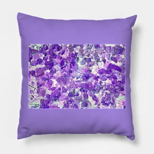 Peppermint Leaves Background Pillow