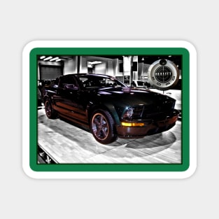 Bullitt Ford Mustang. Magnet