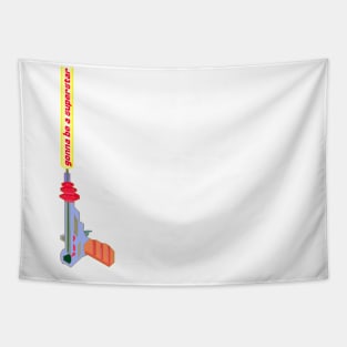 Sonic Raygun (White) Tapestry