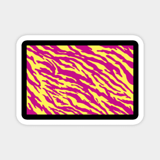 Zebra Pattern Pop Magnet