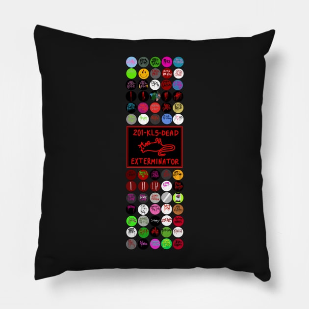 MCR Reunion Tour Graphic Pillow by skolk512