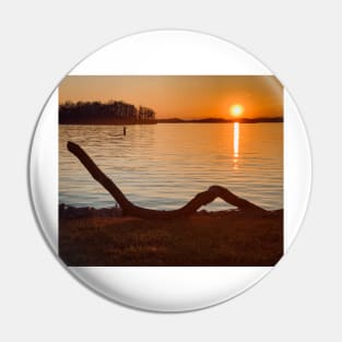 Lake Lanier Sunset Pin