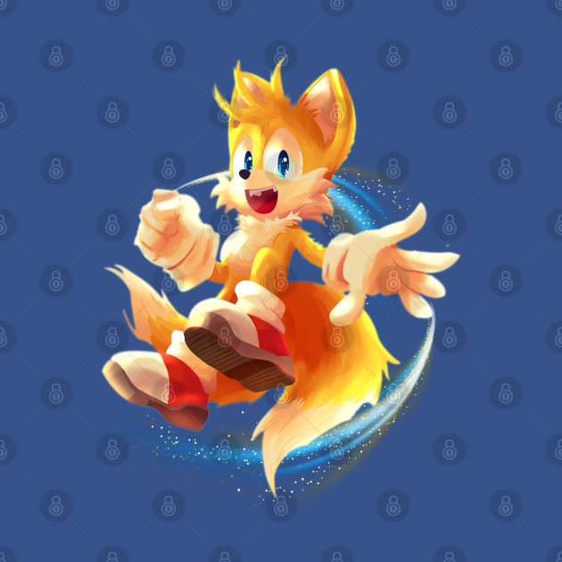 Sonic miles tail prower magic - Sonicthehedgehog - T-Shirt