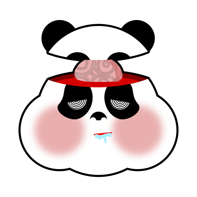 Panda Brain by meganther0se