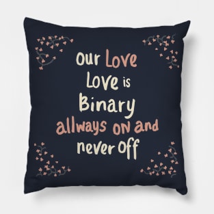 Valentines gift for Programmer, Computer science, coder Gift Pillow