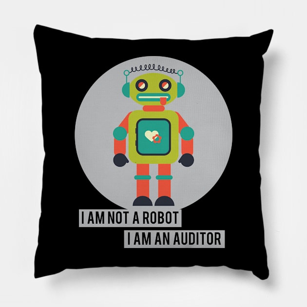 AUDITOR Pillow by The Goodness