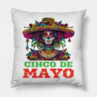 Cinco De Mayo Mexican Women Pillow