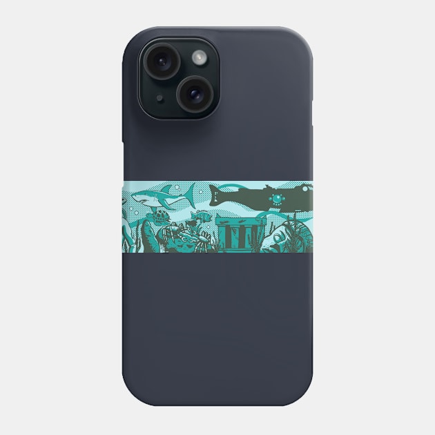 20,000 Libations art Phone Case by colonelcoconut