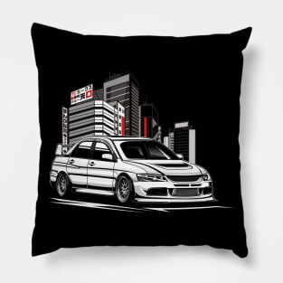 Mitsubishi Evolution City Pillow