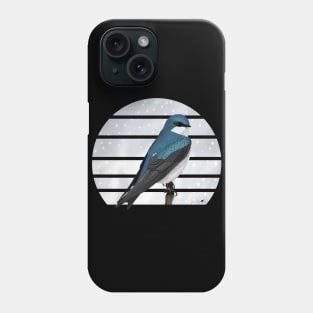 Tree Swallow Bird Illustration Phone Case