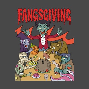 Fangsgiving - Halloween Gift T-Shirt