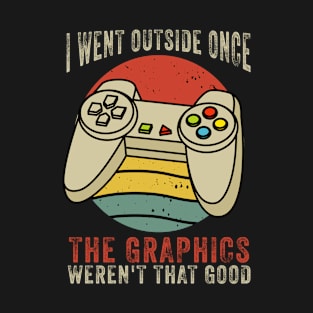 Funny Video Gamer Joke Gaming - Retro Vintage T-Shirt