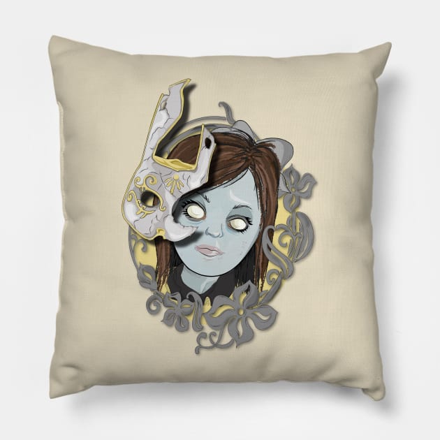 Little Sister Bioshock Pillow by GualdaTrazos