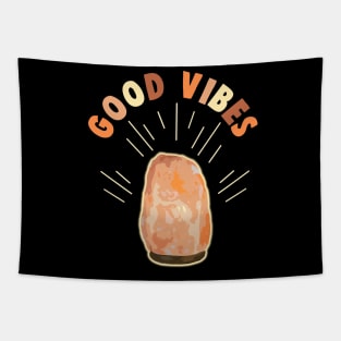 Himalayan Salt Lamp Vibes Meme Tapestry