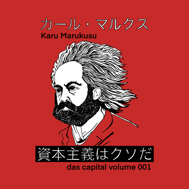 Anime Karl Marx by Shotgaming