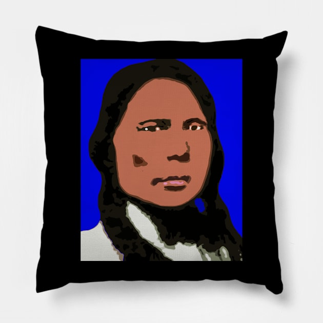 crazy horse Pillow by oryan80