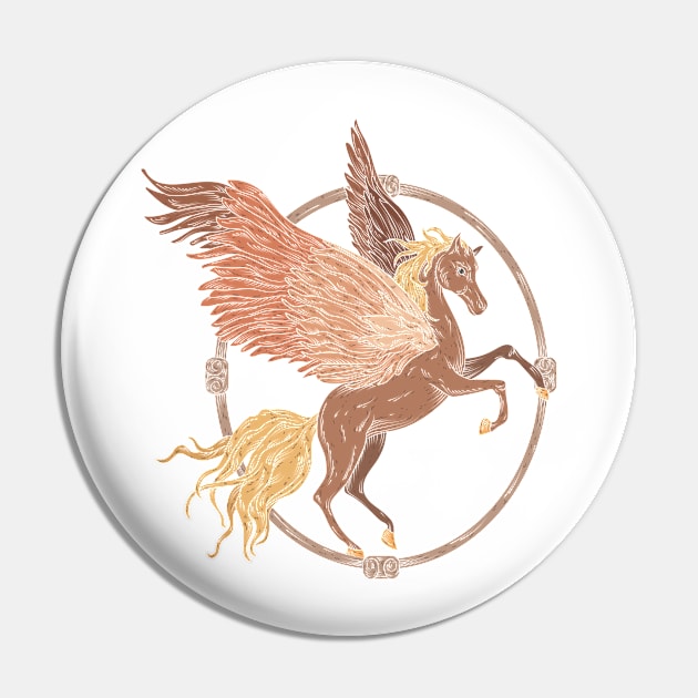 Flying pegasus in a wooden frame Pin by PinataFoundry