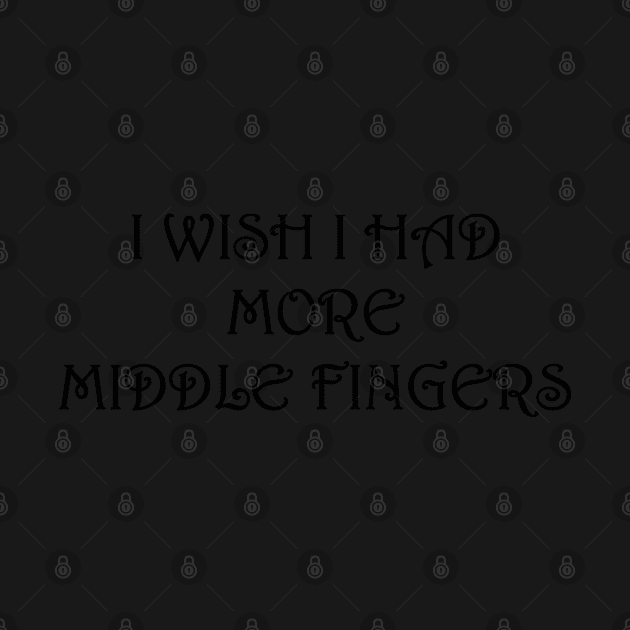 More middle fingers by TheArtism