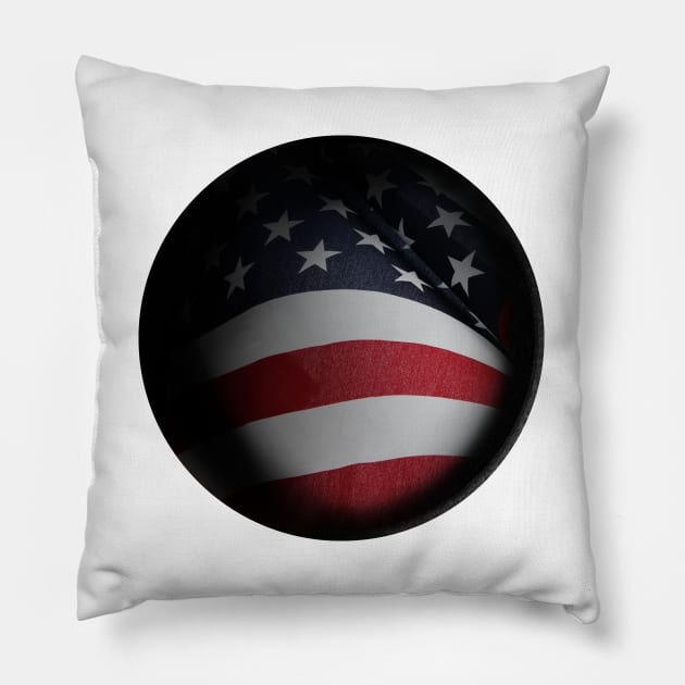 4th Of July USA Pillow by denissmartin2020