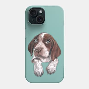 German Shorthaired Pointer puppy Phone Case