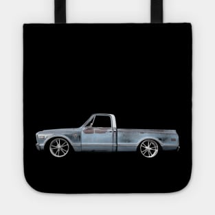 Chevy C-10 Pickup - black Tote