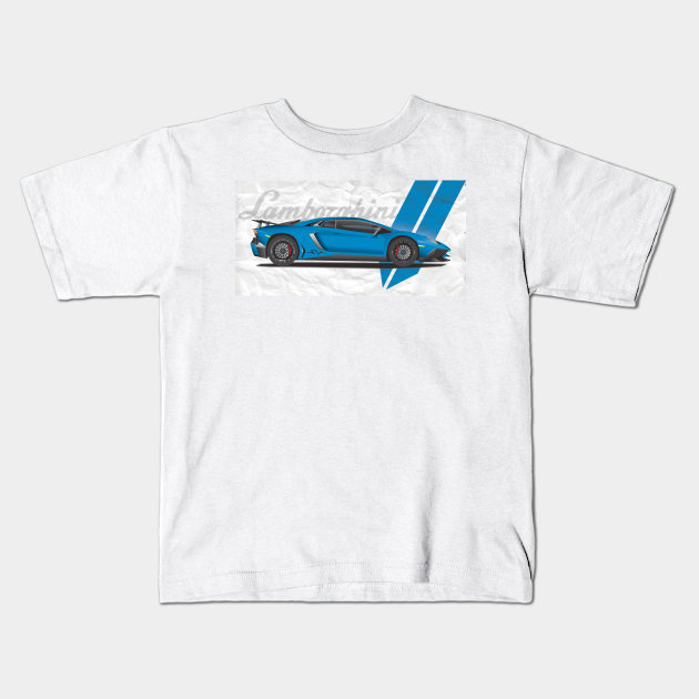 Lambo T-Shirt 1 - Lambo Supercar V8 - Kids T-Shirt | TeePublic