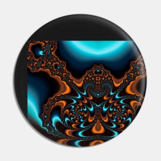 Fractal Crustacean Pin