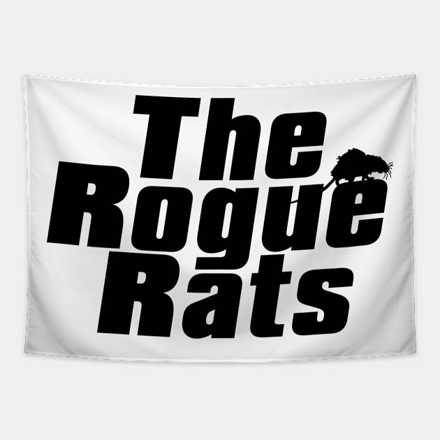 Rogue Rats (Black) Tapestry by winstongambro