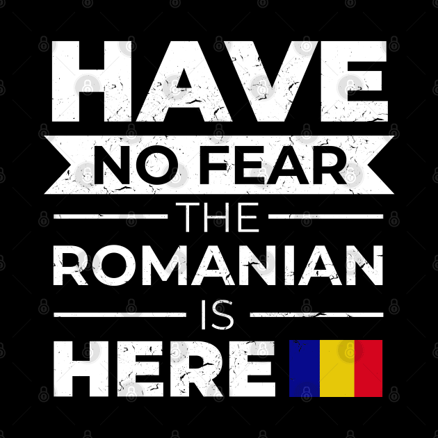 Romanian Is Here Pride Romania Gift by swissles