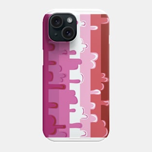 Dripping Lesbian Pride Phone Case