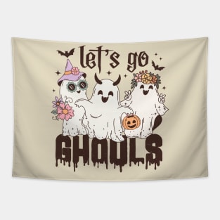 Cute ghost Halloween Tapestry