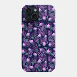 Pink flowers pattern Phone Case