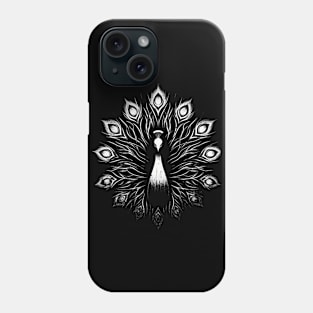 Beautiful Gothic Peacock Phone Case