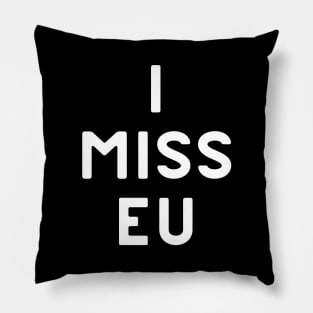 I Miss EU Pillow