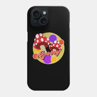 Groovy Mushroom design Phone Case