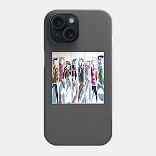 Ber-Standing dalam lengthy Realm Phone Case