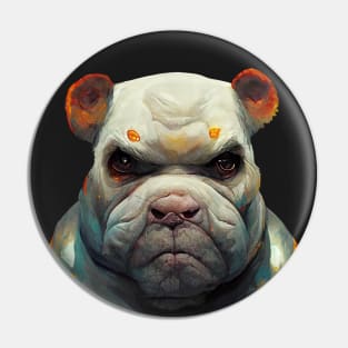 Bully Bulldog Frenchie Pin